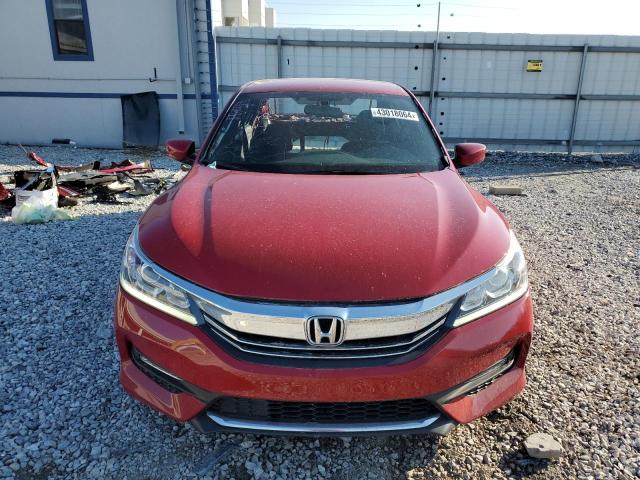 1HGCR2F19HA040972 - 2017 HONDA ACCORD SPORT SPECIAL EDITION RED photo 5