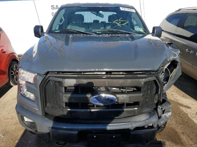 1FTEW1EP3GFC47150 - 2016 FORD F150 SUPERCREW GRAY photo 5