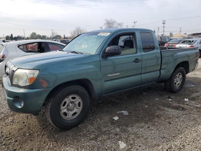 5TETX22N05Z101351 - 2005 TOYOTA TACOMA ACCESS CAB GREEN photo 1