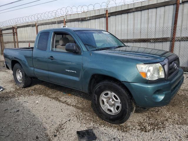 5TETX22N05Z101351 - 2005 TOYOTA TACOMA ACCESS CAB GREEN photo 4