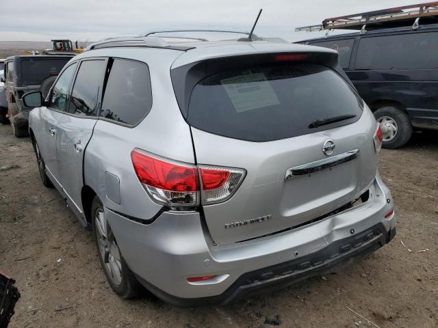 5N1AR2MNXEC613787 - 2014 NISSAN PATHFINDER S SILVER photo 2