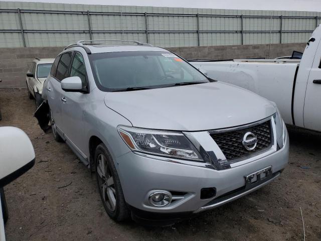 5N1AR2MNXEC613787 - 2014 NISSAN PATHFINDER S SILVER photo 4