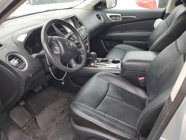 5N1AR2MNXEC613787 - 2014 NISSAN PATHFINDER S SILVER photo 7