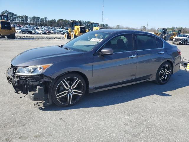 1HGCR2F18HA069086 - 2017 HONDA ACCORD SPORT SPECIAL EDITION GRAY photo 1