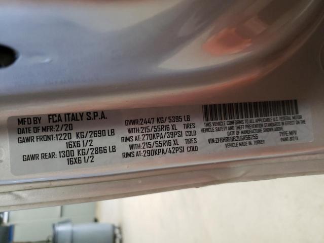 ZFBHRFBB2L6R56255 - 2020 RAM PROMASTER SLT 灰色 照片 13