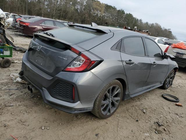 SHHFK7G42JU222773 - 2018 HONDA CIVIC SPORT 灰色 照片 3