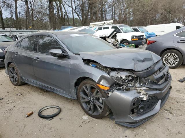 SHHFK7G42JU222773 - 2018 HONDA CIVIC SPORT 灰色 照片 4