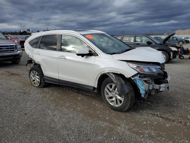 5J6RM4H76FL064761 - 2015 HONDA CR-V EXL WHITE photo 4