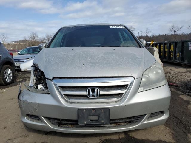 5FNRL38657B508419 - 2007 HONDA ODYSSEY EXL SILVER photo 5