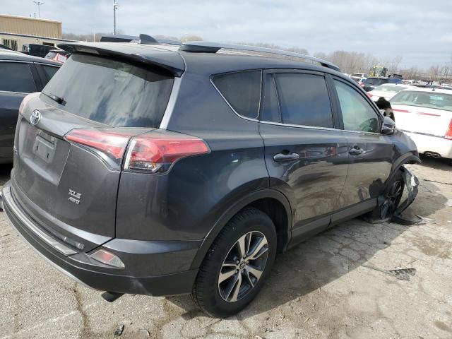 JTMRFREV6JJ178912 - 2018 TOYOTA RAV4 ADVENTURE GRAY photo 3