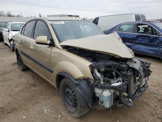 KNADE223096500673 - 2009 KIA RIO BASE TAN photo 4