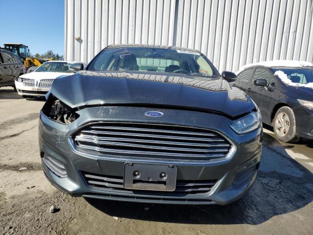 3FA6P0H78GR176821 - 2016 FORD FUSION SE GREEN photo 5