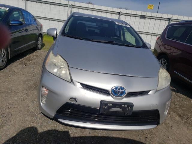 JTDKN3DU2C5395279 - 2012 TOYOTA PRIUS SILVER photo 5