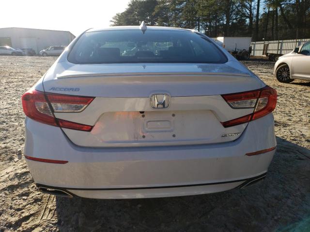 1HGCV1F32LA078382 - 2020 HONDA ACCORD SPORT WHITE photo 6