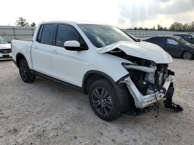 5FPYK3F15LB028159 - 2020 HONDA RIDGELINE SPORT WHITE photo 4