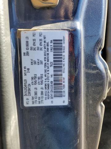 3B7HF13Z41G181490 - 2001 DODGE RAM 1500 BLUE photo 12