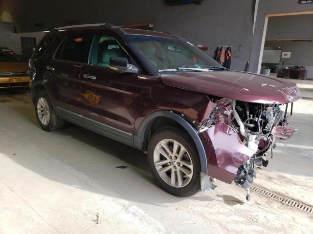 1FMHK8D89BGA52129 - 2011 FORD EXPLORER XLT BURGUNDY photo 4