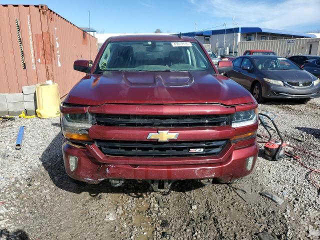 3GCUKREC1HG381545 - 2017 CHEVROLET SILVERADO K1500 LT BURGUNDY photo 5