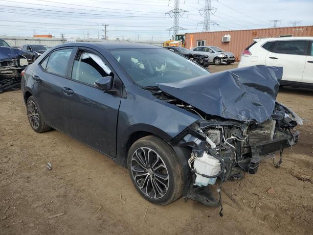 2T1BURHE6GC691438 - 2016 TOYOTA COROLLA L GRAY photo 4