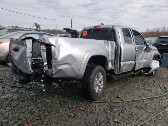 5TFSZ5ANXJX141379 - 2018 TOYOTA TACOMA ACCESS CAB Сұр фото 3