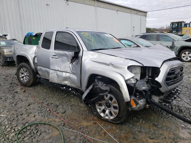 5TFSZ5ANXJX141379 - 2018 TOYOTA TACOMA ACCESS CAB Сұр фото 4