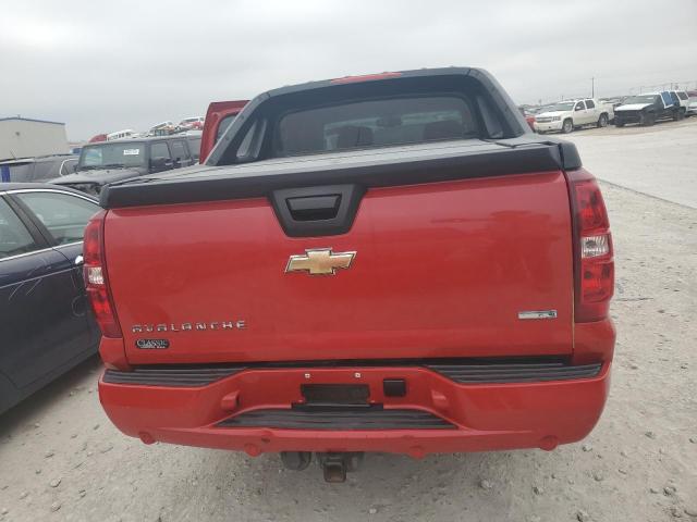 3GNNCFE02AG161821 - 2010 CHEVROLET AVALANCHE LT RED photo 6