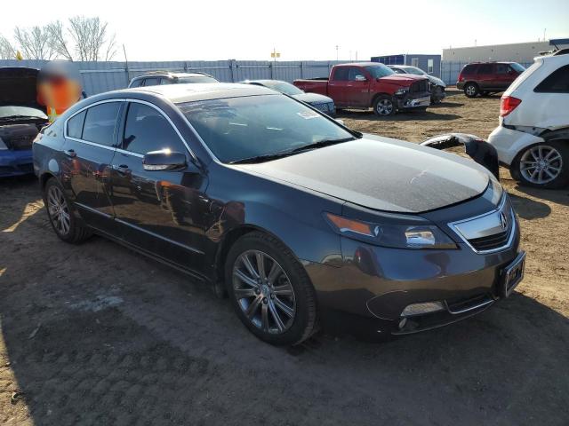 19UUA9F5XCA006166 - 2012 ACURA TL BLACK photo 4