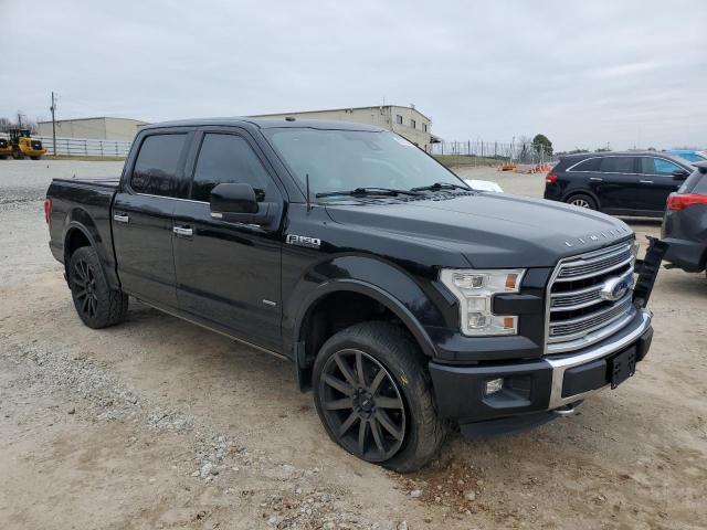 1FTEW1EG4GFB48014 - 2016 FORD F150 SUPERCREW BLACK photo 4