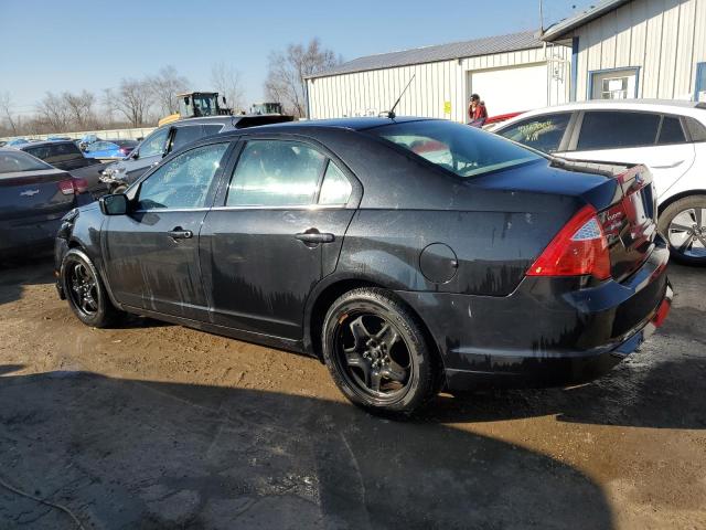 3FAHP0HA4BR167658 - 2011 FORD FUSION SE BLACK photo 2