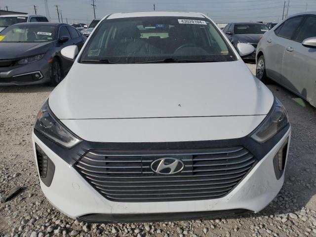 KMHC85LC0KU114466 - 2019 HYUNDAI IONIQ LIMITED WHITE photo 5