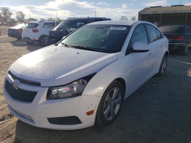 1G1PE5SB3D7308149 - 2013 CHEVROLET CRUZE LT WHITE photo 1