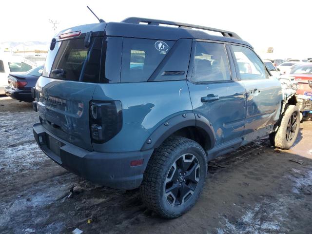 3FMCR9C67NRD36819 - 2022 FORD BRONCO SPO OUTER BANKS BLUE photo 3