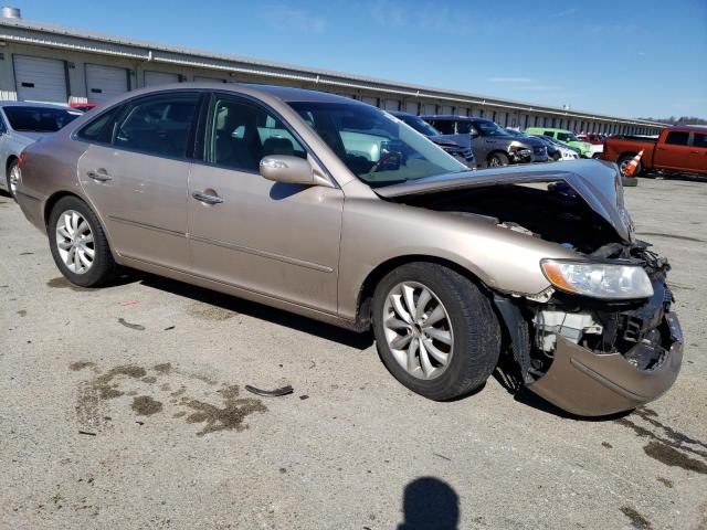 KMHFC46F58A251957 - 2008 HYUNDAI AZERA SE TAN photo 4