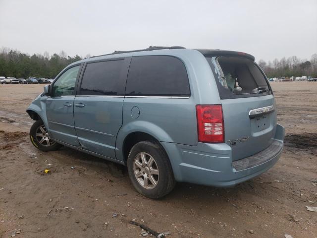 2A8HR54P48R731165 - 2008 CHRYSLER TOWN & COU TOURING ლურჯი ფოტო 2