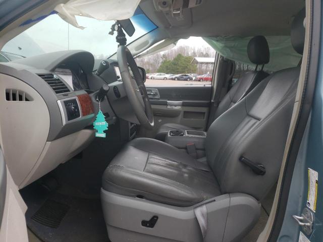 2A8HR54P48R731165 - 2008 CHRYSLER TOWN & COU TOURING ლურჯი ფოტო 7