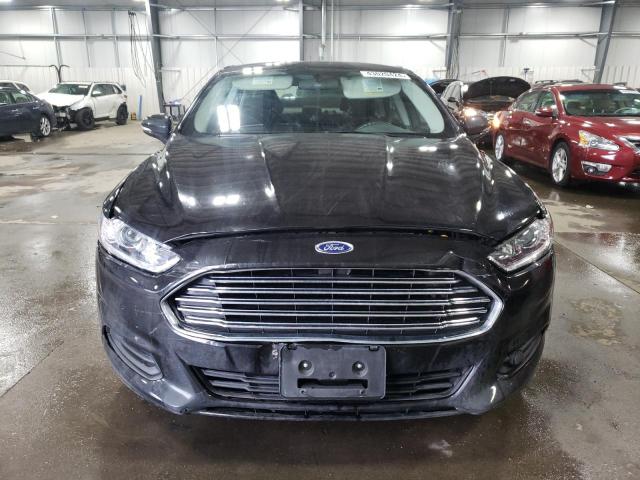 1FA6P0H75E5371467 - 2014 FORD FUSION SE BLACK photo 5