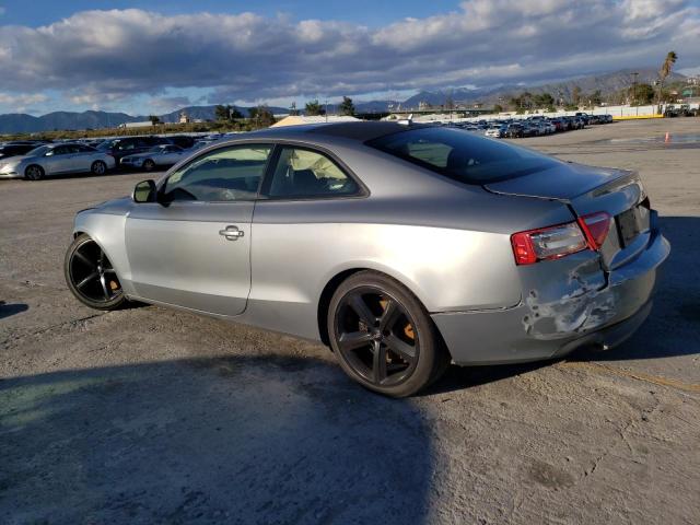 WAUDK78T19A025061 - 2009 AUDI A5 QUATTRO SILVER photo 2