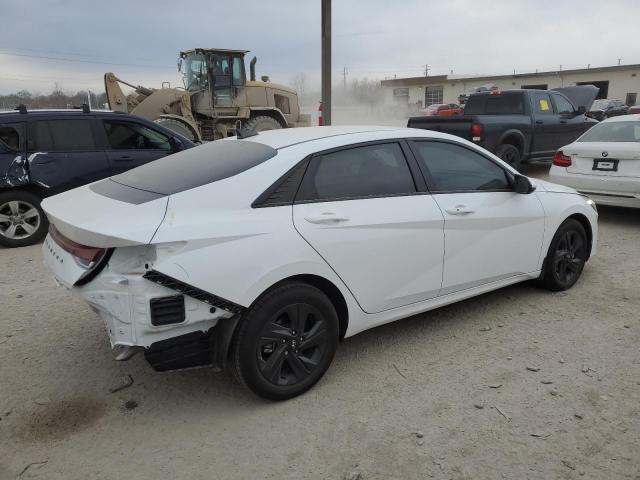 5NPLM4AG0PH114887 - 2023 HYUNDAI ELANTRA SEL WHITE photo 3