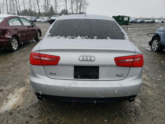 WAUFGAFC4EN064949 - 2014 AUDI A6 PREMIUM PLUS SILVER photo 6