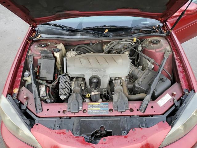2G2WP552481131014 - 2008 PONTIAC GRAND PRIX 勃艮第红 照片 11