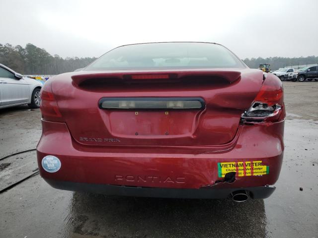 2G2WP552481131014 - 2008 PONTIAC GRAND PRIX 勃艮第红 照片 6