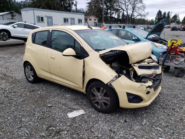 KL8CA6S95EC486456 - 2014 CHEVROLET SPARK LS YELLOW photo 4