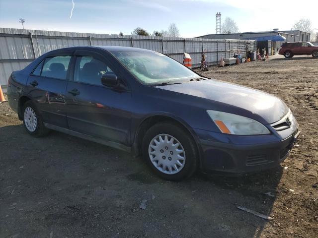 1HGCM56197A095825 - 2007 HONDA ACCORD VALUE BLUE photo 4