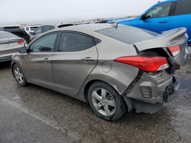 5NPDH4AE4DH396826 - 2013 HYUNDAI ELANTRA GLS TAN photo 2