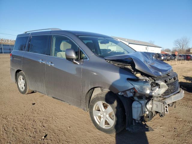 JN8AE2KP8D9070511 - 2013 NISSAN QUEST S GRAY photo 4