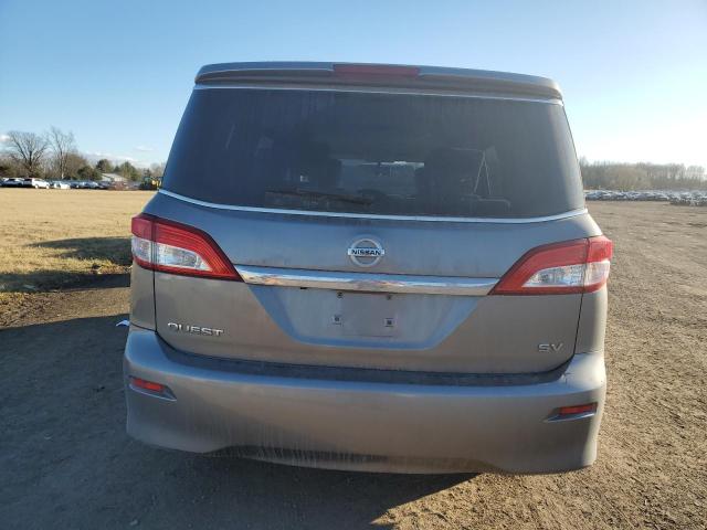 JN8AE2KP8D9070511 - 2013 NISSAN QUEST S GRAY photo 6