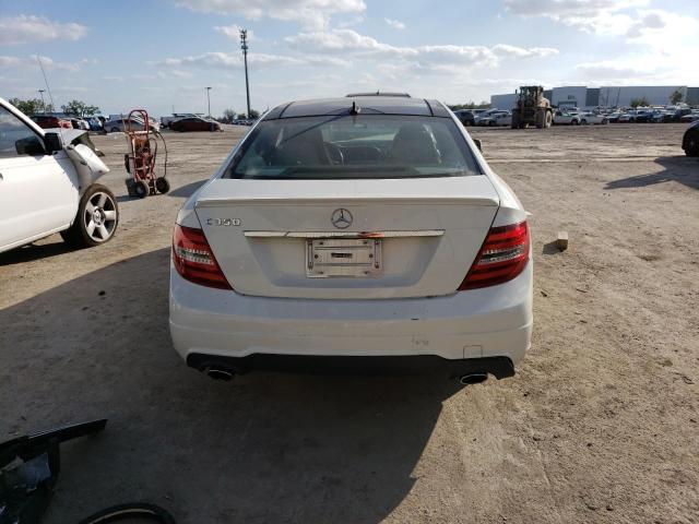 WDDGJ5HB2CF735133 - 2012 MERCEDES-BENZ C 350 WHITE photo 6