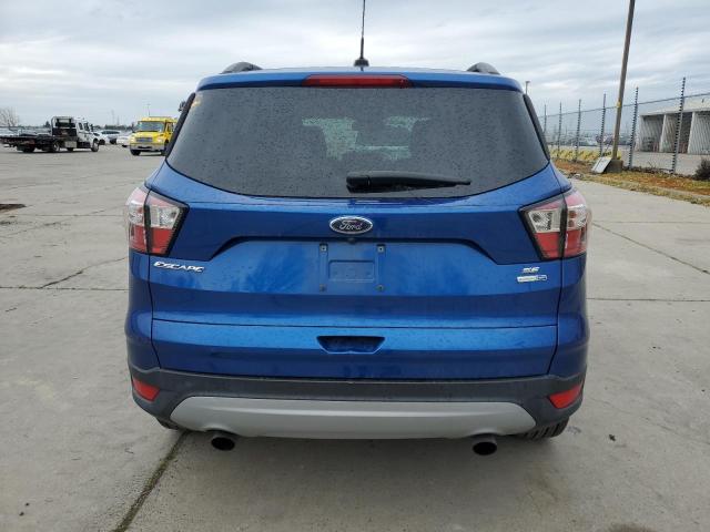 1FMCU9GD1JUC49623 - 2018 FORD ESCAPE SE BLUE photo 6