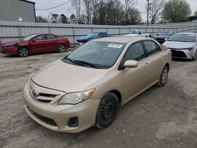 JTDBU4EE5B9135160 - 2011 TOYOTA COROLLA BASE BEIGE photo 1