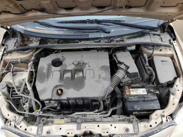 JTDBU4EE5B9135160 - 2011 TOYOTA COROLLA BASE BEIGE photo 11
